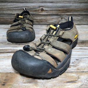 Keen Newport Brown Leather Outdoor Sandals Women 7